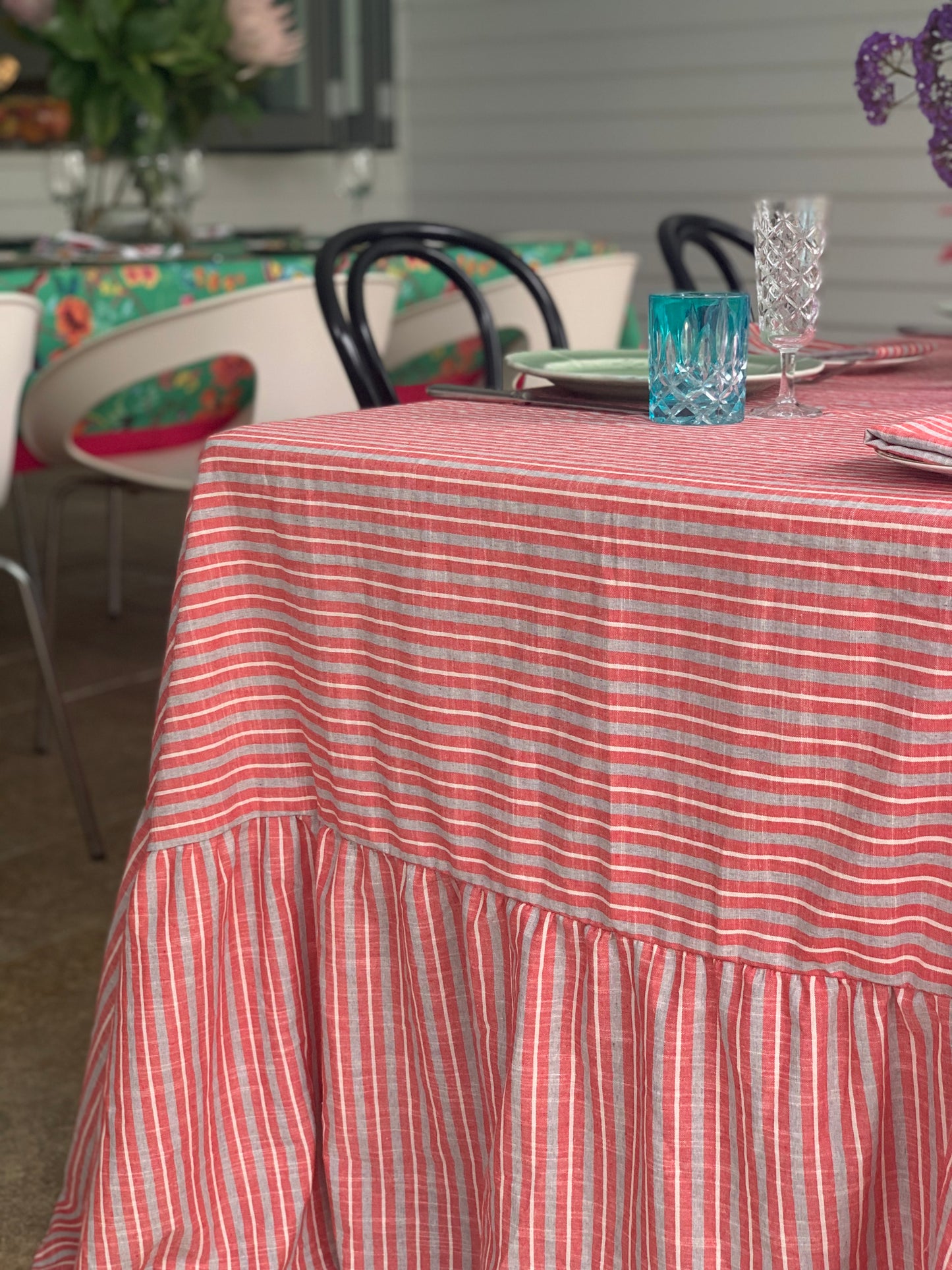 Ruby Trestle Tablecloth