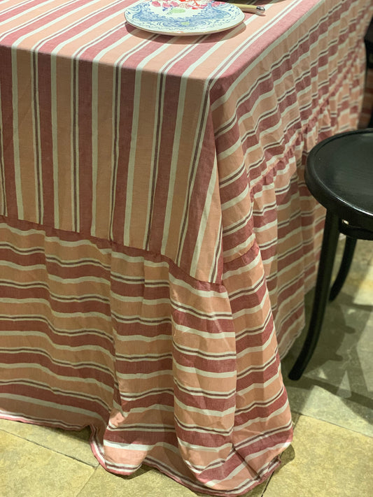 Vermillion Trestle Tablecloth