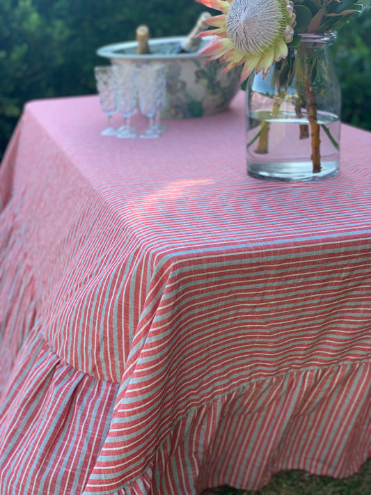 Ruby Trestle Tablecloth